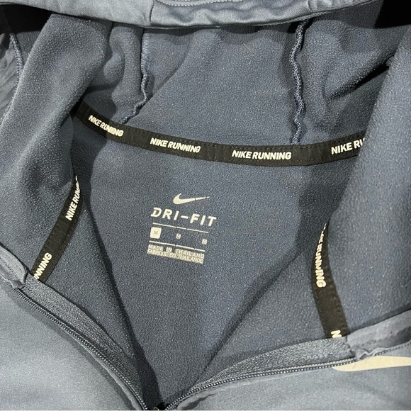 Nike Women’s Therma Core Warm Full Zip Hoodie Blue Size Medium - Picture 5 of 11